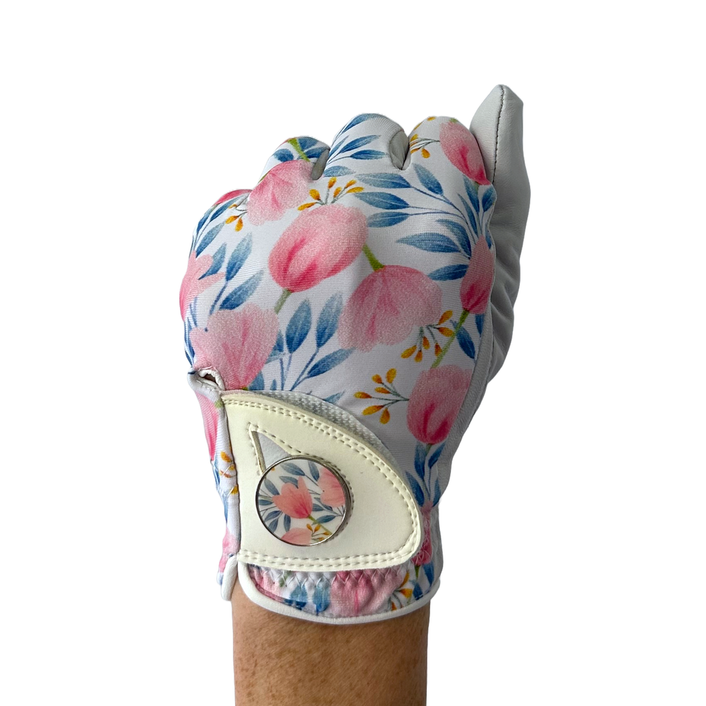 Flowers - Ladies Golf Glove